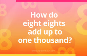 How do eight eights add up to one thousand?