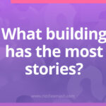 What building has the most stories?