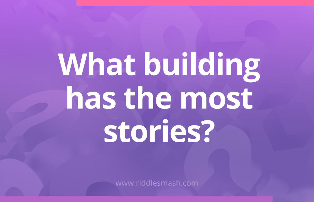 What building has the most stories?