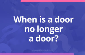 When is a door no longer a door?