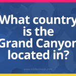 What country is the Grand Canyon located in?