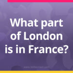 What part of London is in France? Riddle with answer