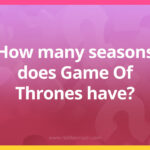 How many seasons does Game Of Thrones have?