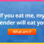 If you eat me, my sender will eat you.