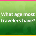 What age most travelers have?