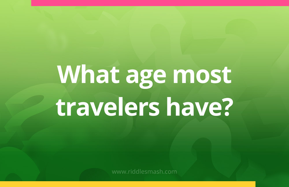 What age most travelers have?