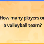 How many players are on a volleyball team?
