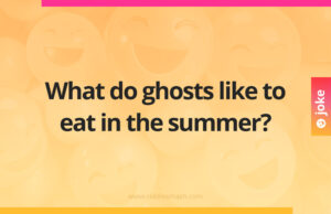 What do ghosts like to eat in the summer?