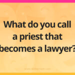 What do you call a priest that becomes a lawyer?