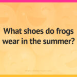 What kind of shoes do frogs wear in the summer?