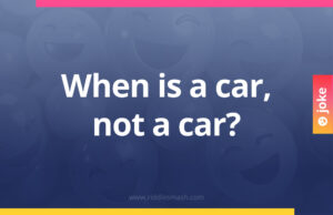 When is a car, not a car?