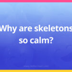 Why are skeletons so calm?