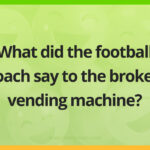 What did the football coach say to the broken vending machine?