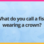 What do you call a fish wearing a crown?