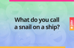 What do you call a snail on a ship?