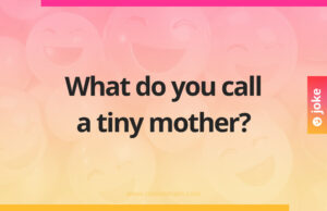 What do you call a tiny mother?