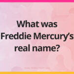 What was Freddie Mercury's real name?