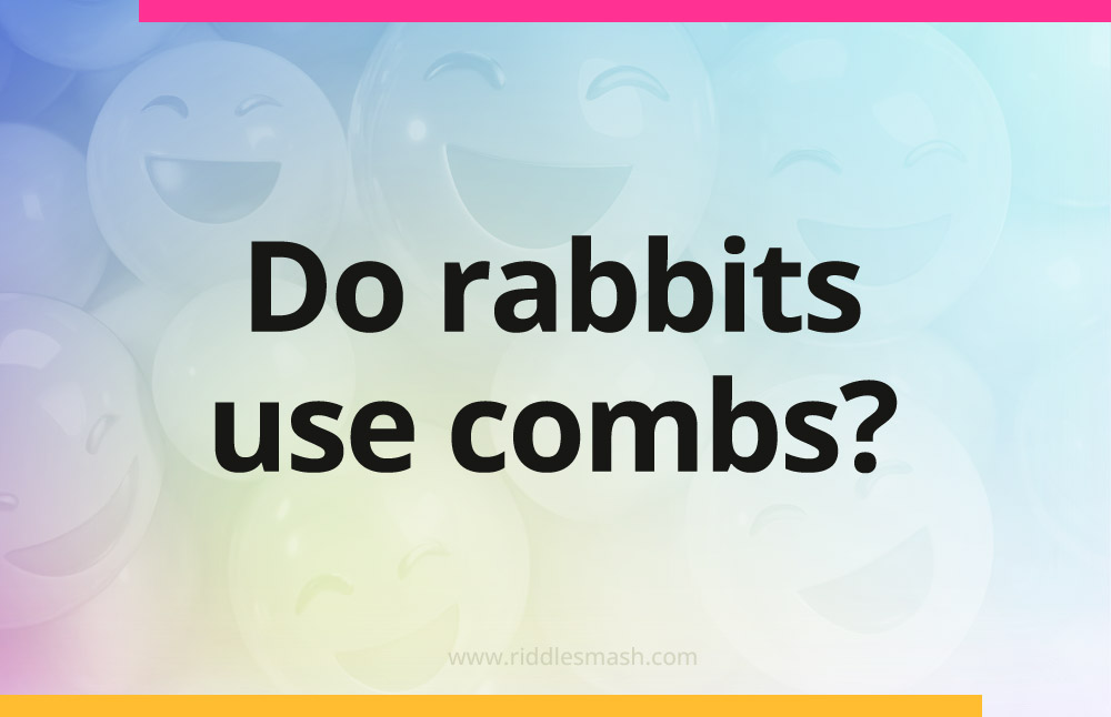 Do rabbits use combs?
