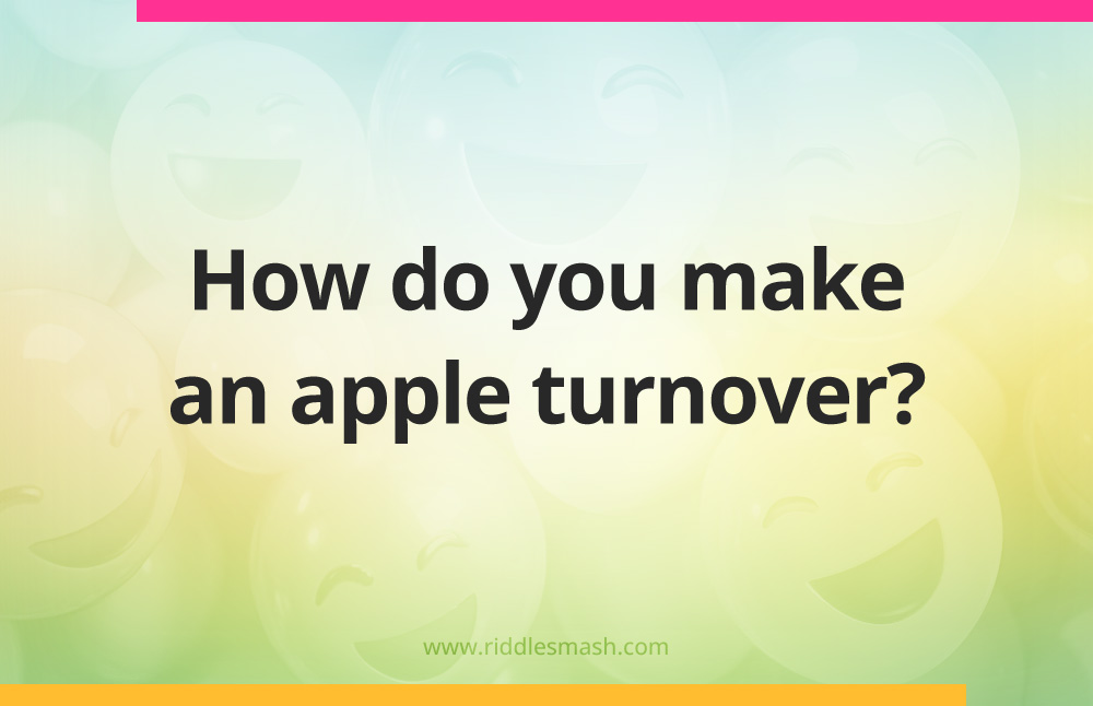 How do you make an apple turnover?
