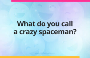 What do you call a crazy spaceman?