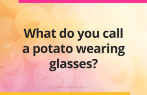 What do you call a potato wearing glasses?