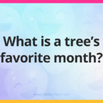 What is a tree's favorite month?