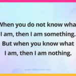 When you do not know what I am, then I am something. But when you know what I am, then I am nothing. What am I?