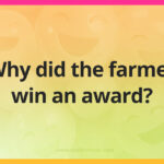 Why did the farmer win an award?