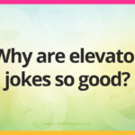 Why are elevator jokes so good?