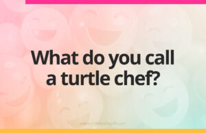 What do you call a turtle chef?