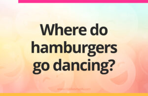 Where do hamburgers go dancing?